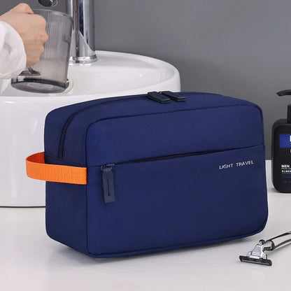 3-in-1 Travel Toiletry Bag Oxford Cloth Lightweight Waterproof Shaving Bag Handheld Makeup Bag Makeup Organizer Business