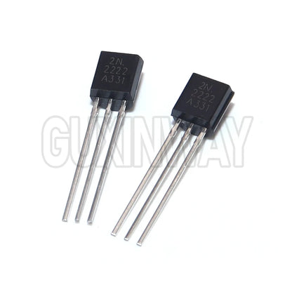 50/100PCS Transistor Kit 2N2222 TO92 NPN 30v 800MA Transistors Electronic kit