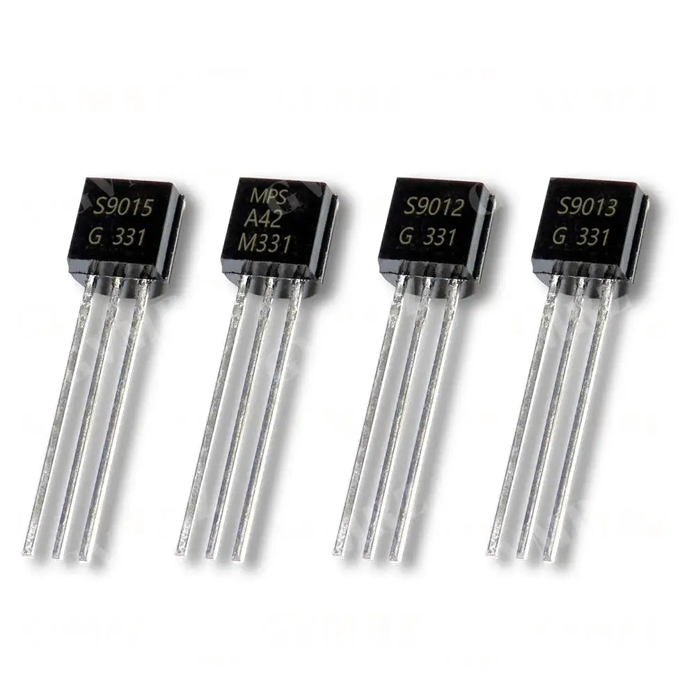 180PCS 18Values TO-92 Transistor Kit (S9012/S8050/C1815/MMBT5551 etc.) for Arduino DIY Electronic Project S8050 C1815 MMBT5551
