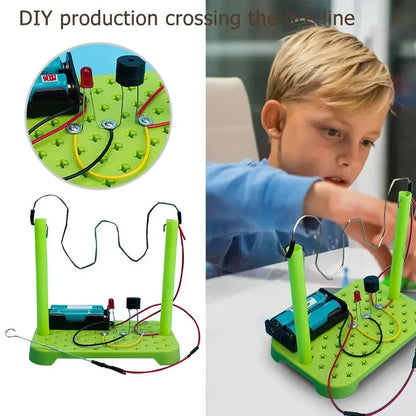 Stem Kits for Kids DIY Physical Scientific Experiments Circuit Kit ABS Electronic Components Children Educational Manual Toys