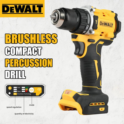 DEWALT DCD805 20V Impact Drill Cordless Electric Power Tools Brushless Screwdriver Multi-Function Hand Drill