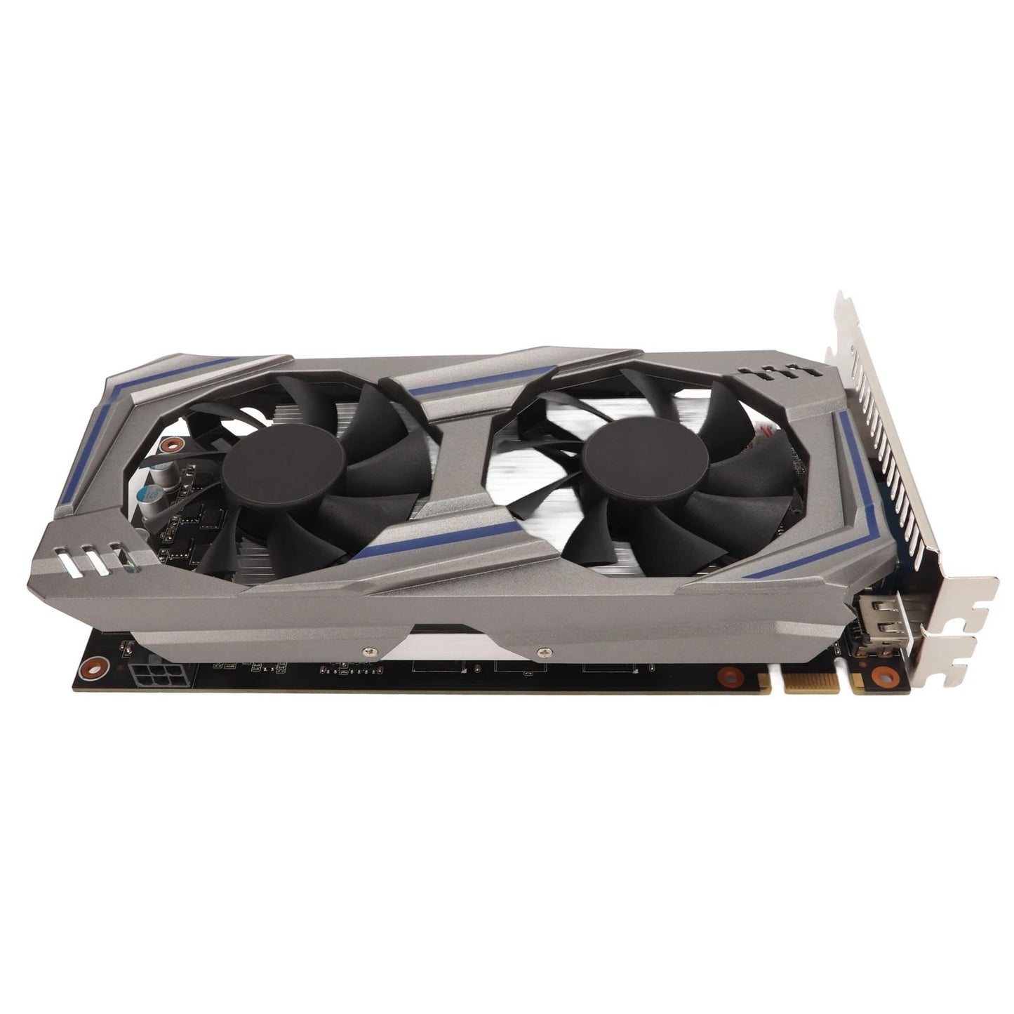 Graphics Card 128BIT GDDR5 PCI Express2.0 Double Fan Desktop PC Computer Discrete Gaming Graphics Card Double Fan Graphics Card
