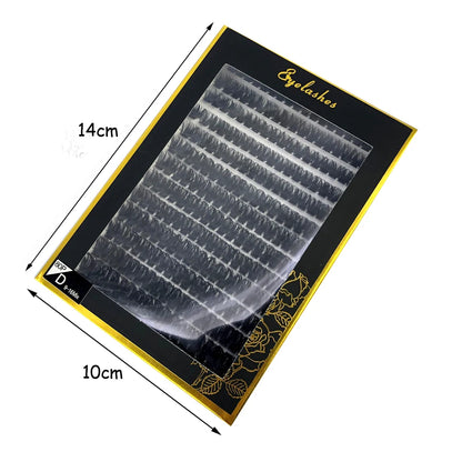 AMSDCN 100/280 clusters 30D 40D 60D 80D curly eyelashes naturally soft DIY makeup false eyelashes