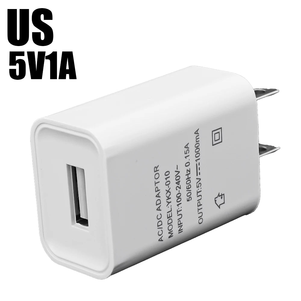 5V 2A QC3.0 Quick Charging Mobile Phone Chargers USB High-speed Wall Charger Adapter for iPhone Samsung Xiaomi EU/US Plug