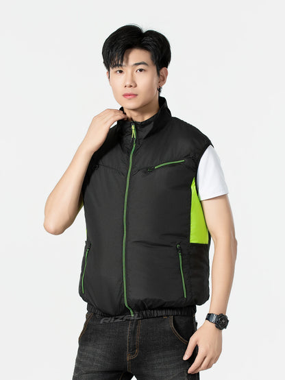 2025Summer Cool Vest,Wearable Cooling Fan, Air-conditioned Clothes Continuous cooling 13 Hours,for High Temperature Work Fishing