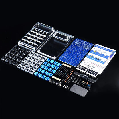 DIY Electronic Kit LED Digital Tube Calculators 51 Microcontroller Control Resistance Conversion DIY Soldering Projects