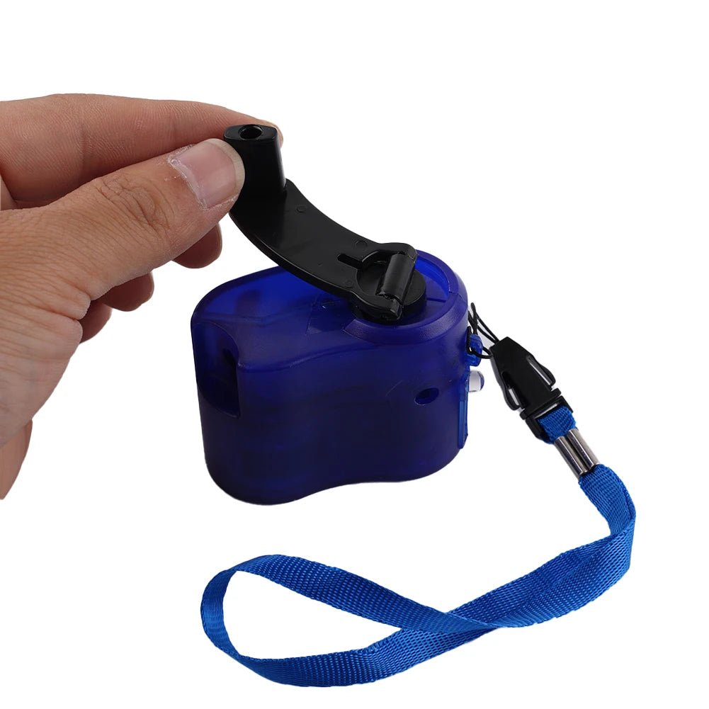 5.5V Hand Crank Phone Charger (USB Cable Not Included)Generator Manual Dynamo Mobile Charge Electric Equipment Parts Tools