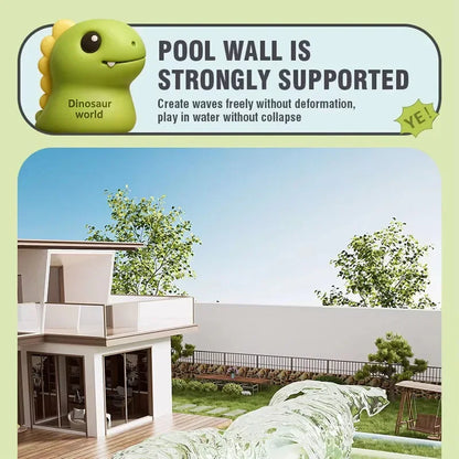 Children's Inflatable Swimming Pool PVC Home Outdoor Large Family Pool Thickened Plastic Adult Paddling Pools Garden Water Games