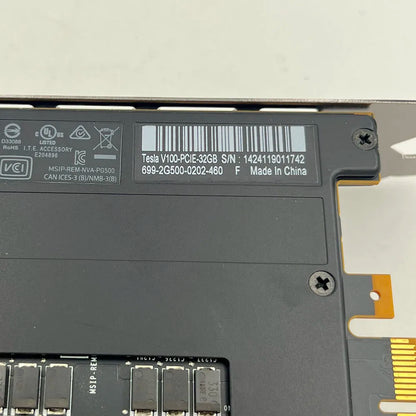 Used  V100 PCIE 32GB V100 Computational Graphics Card 32G SMX2 Interface Adapter Card PCIE Intelligence Deep Learning GPU