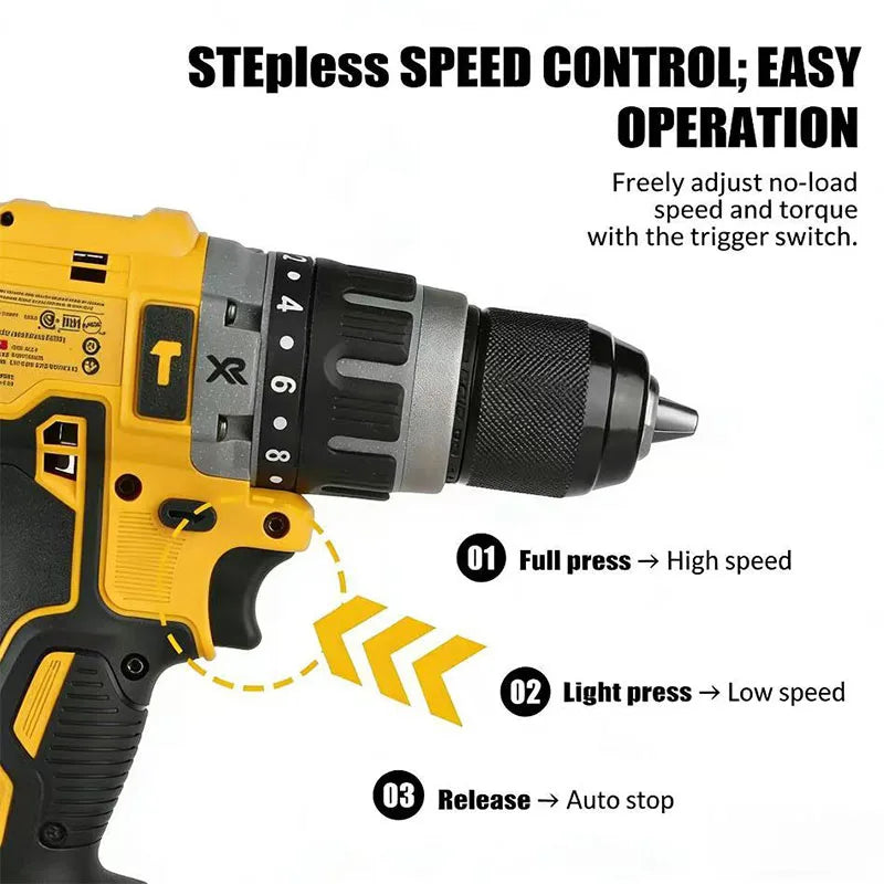 DEWALT 20V MAX XR Brushless Hammer Drill And Angle Grinder Combo Cordless Tools Kit (Tool Only)