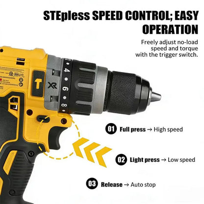 DEWALT 20V MAX XR Brushless Hammer Drill And Angle Grinder Combo Cordless Tools Kit (Tool Only)