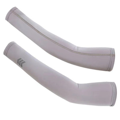 Summer Cooling Arm Covers Unisex None Slip Sunshade  Anti UV Running Arm Sleeves Breathable Ice Silk Quick Drying Arm Sleeves