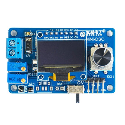Electronic DIY Mini Digital Oscilloscope Kit STC8K8A Microcontroller Soldering Practice Loose Parts