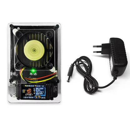 Bitcoins NMMiner NMAxe  Official Ultra BM1366 ASIC Chip Solo Lottery Miner 500Gh/s Fully Open-source Home Use with Display