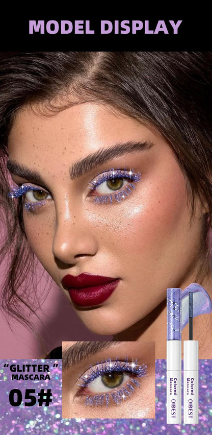Double Head 2 IN 1 Mascara Silk Fiber Lash Mascara Volume Waterproof Lasting Non-Smudging Thick Thin Curling Mascara Eyes Makeup
