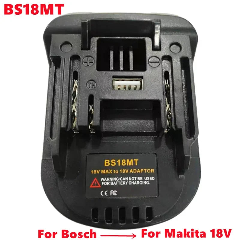 Power Tool Adapter DM18M MT20BSL Converter For Bosch For BlackDecker 18V Li-ion Battery for Makita/Milwaukee/Dewalt Tools