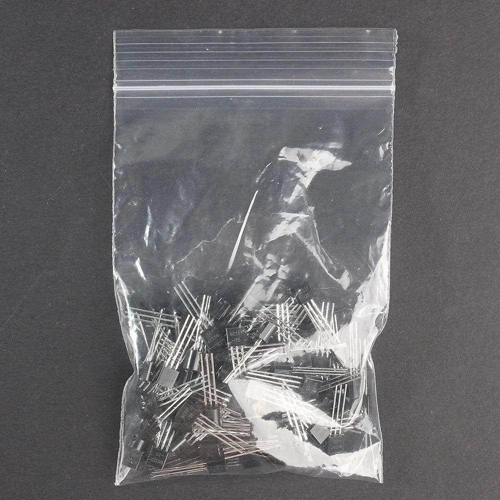 50PCS BC337 Transistor Kit  TO92 NPN 45V 800MA Transistors Electronic kit