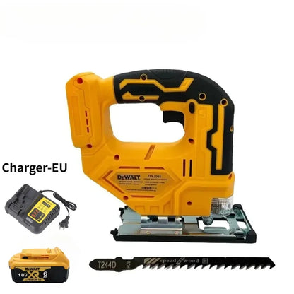 Dewalt 3000RPM Brushless Curve Saw Cordless Electric Jig Saw Portable Multifunction Adjustable Woodworking Power Tool
