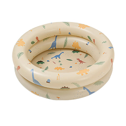 Inflatable Pool Baby Retro Blow Up Swimming Pool Family Cute Style Thickened Water Pool