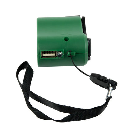 5.5V Hand Crank Phone Charger (USB Cable Not Included)Generator Manual Dynamo Mobile Charge Electric Equipment Parts Tools