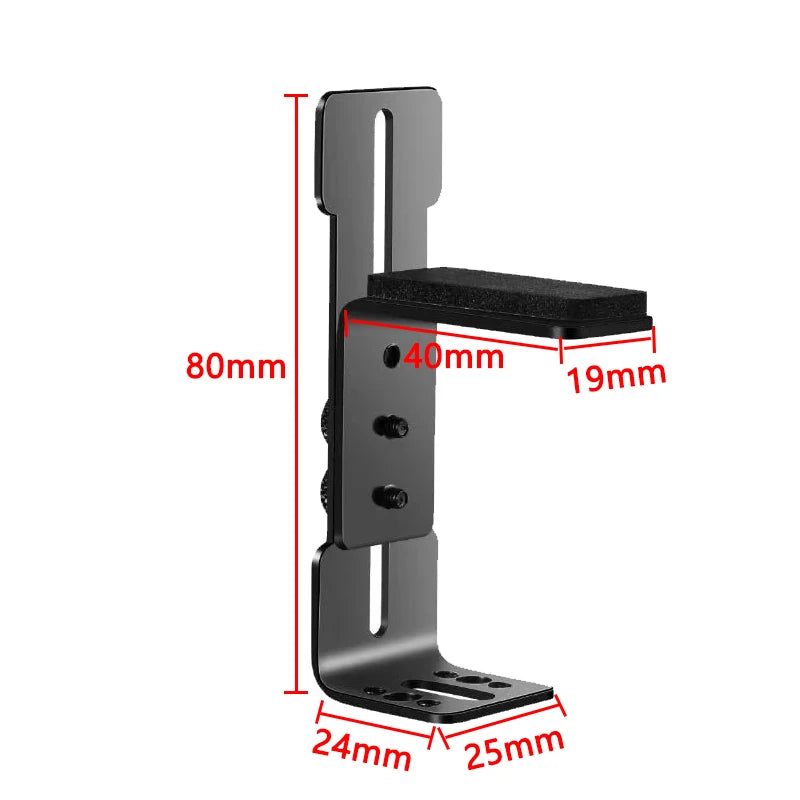 Computer Graphics Card Holder Chassis Fan Support Fixed Metal Bracket 6-96mm Adjustable GPU Holder