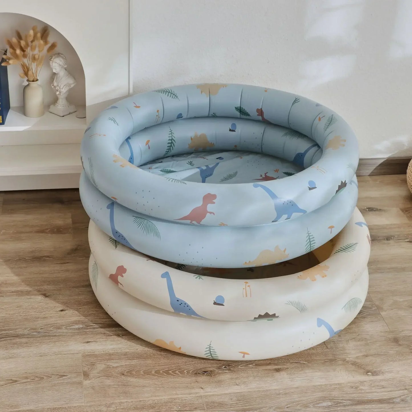 Ins Baby Inflatable Swimming Toys Outdoor Paddling Pool Infant Pool Round Children Swim Room Bath Pool Swimming Ring Gifts bébé
