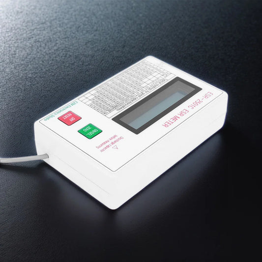 Capacitor ESR DCR Tester Circuit Tester Electrical Testing Meter W/ Test Leads Clip Battery Smart Shutdown Function