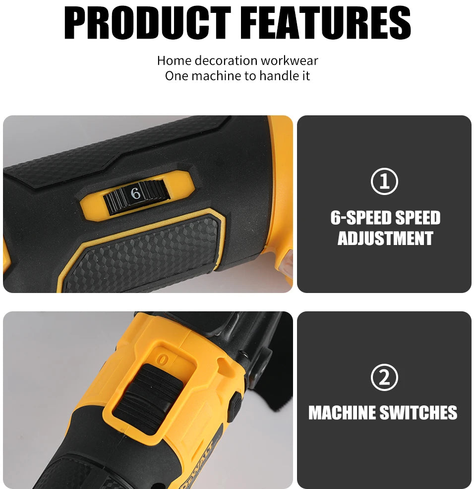 DEWALT Multi Tool 20V Battery Electric Saw Trimmer Oscillating Tool For Cutting Scraping Sanding Power Tool