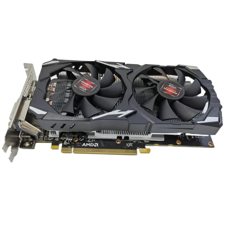 HD Graphics Card RX5808GB Chicken Eating Game Graphics Card Desktop-Computer Computer Graphics Card