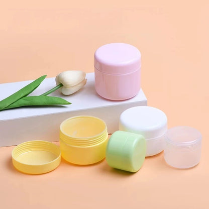 20/30/50/100g Multi-color Cream Bottle Cream Box Sample Bottle Lotion Cosmetic Container Refillable Bottles Empty Makeup Jar