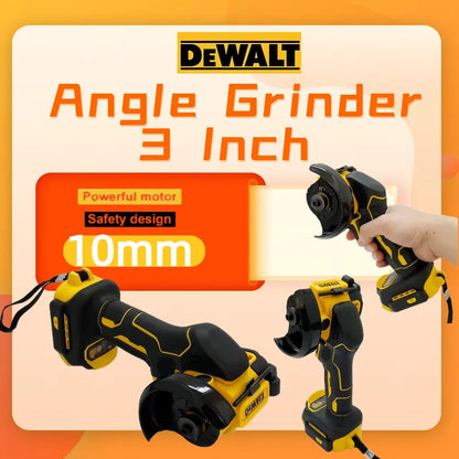 DEWALT Mini 3 Inch Polishing Grinding Machine Cordless Angle Grinder Electric Cutting Power Tools