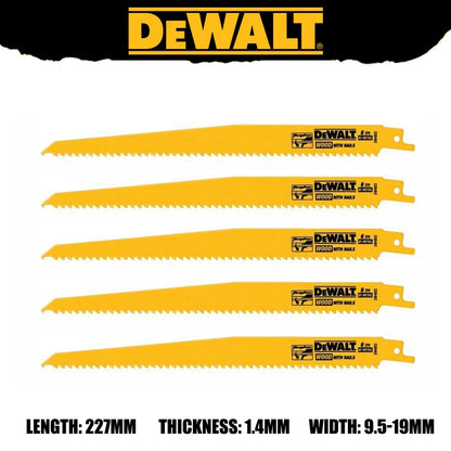 DEWALT Original Bi-Metal Reciprocating Saw Blades Sturdy Durable Tools Accessories DW4808 DW4802 DW4812 DW4813 DWA4186