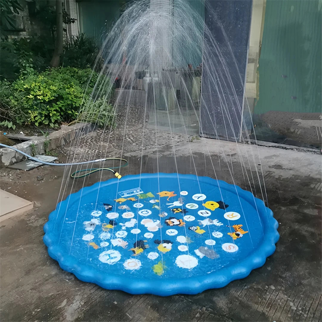 Water Fun toys outdoor water splash pad PVC inflatable swimming pool pad outdoor lawn play pad water amusement splash pad