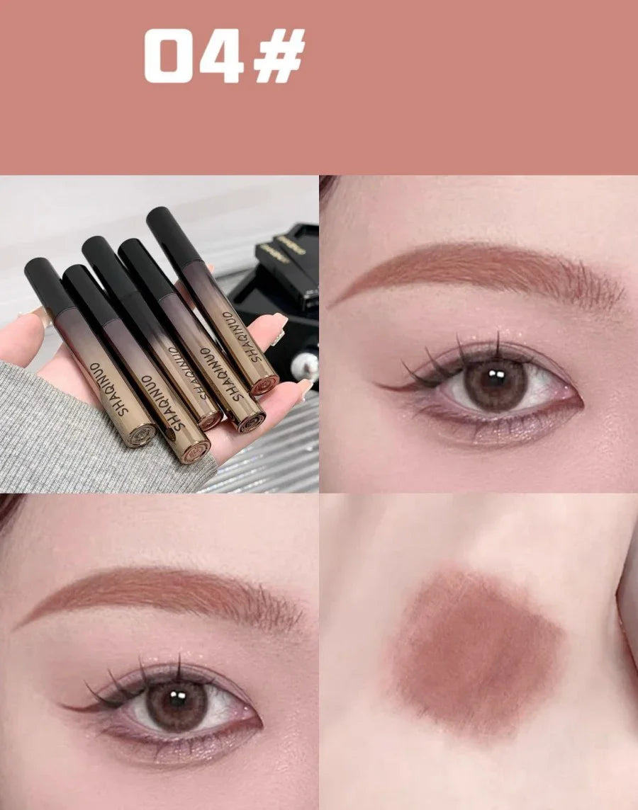 Natural Dyeing Eyebrow Cream Waterproof Berry Pink Brown Tint Eyebrow Mascara Eyes Makeup Long-lasting Brow Enhacer Gel Cosmetic