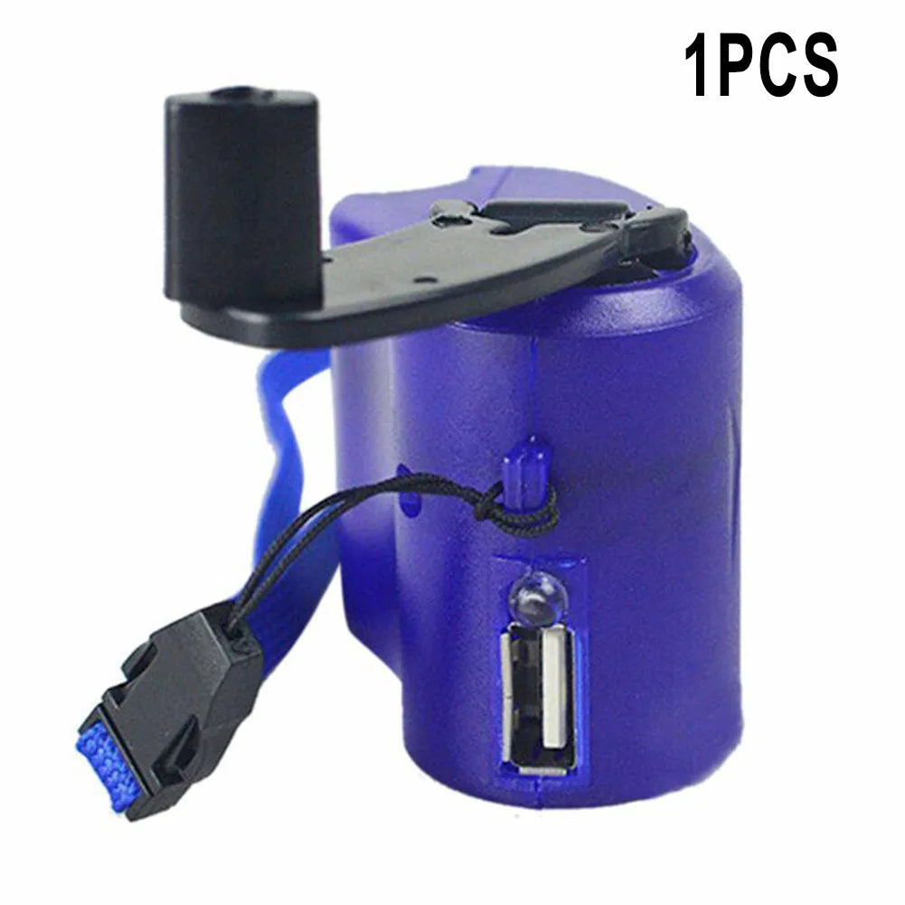 5.5V Hand Crank Phone Charger (USB Cable Not Included)Generator Manual Dynamo Mobile Charge Electric Equipment Parts Tools