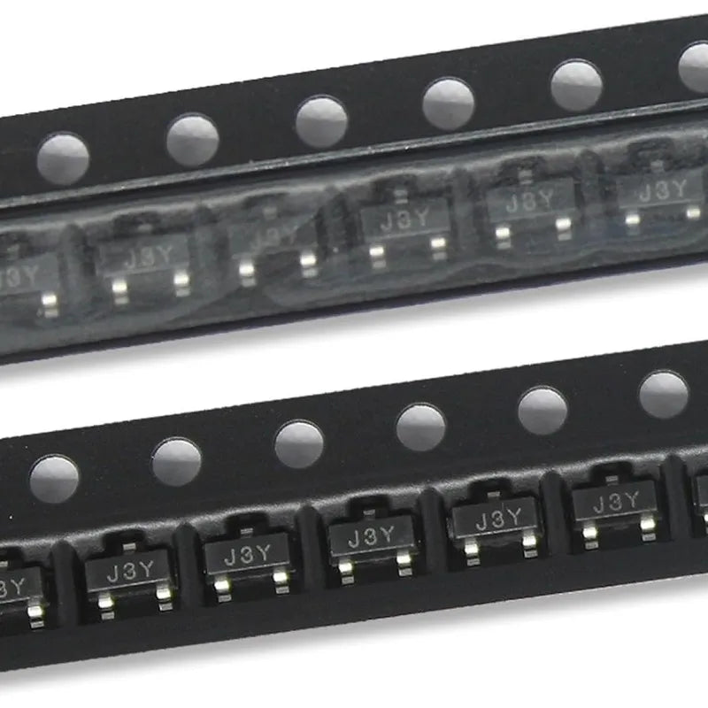 50PCS SMD Transistor Assortment Kit (S8050/S8550/SS8050/SS8550/S9012-S9018) SOT-23 Packagefor DIY Electronics, Arduino,Raspberry