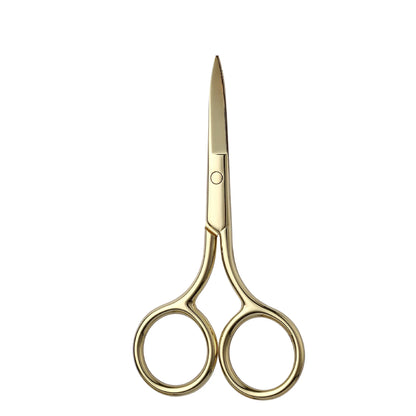 1pc European-style Makeup Scissors 9CM Compact Stainless Steel Small Professional Eyebrow Nose Hair Cut Manicure Nail Tools