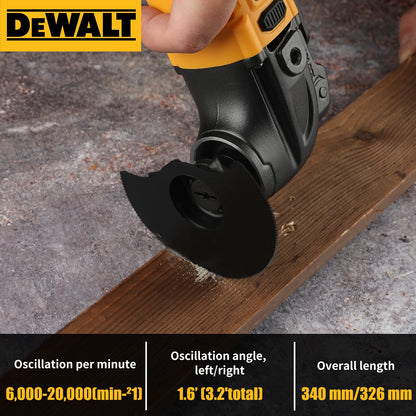 DEWALT 18V Brushless Oscillating Tool, Universal Treasure Design for Cutting Polishing Shovel Cleaning Multifunctional Work