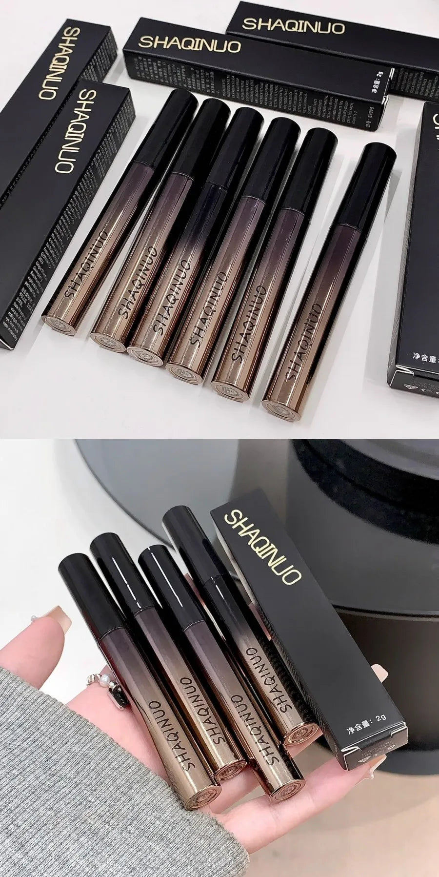 Natural Dyeing Eyebrow Cream Waterproof Berry Pink Brown Tint Eyebrow Mascara Eyes Makeup Long-lasting Brow Enhacer Gel Cosmetic
