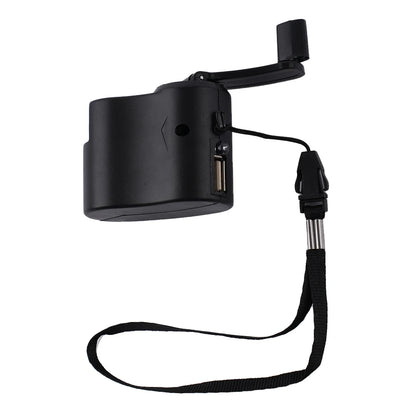 5.5V Hand Crank Phone Charger (USB Cable Not Included)Generator Manual Dynamo Mobile Charge Electric Equipment Parts Tools