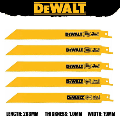DEWALT Original Bi-Metal Reciprocating Saw Blades Sturdy Durable Tools Accessories DW4808 DW4802 DW4812 DW4813 DWA4186