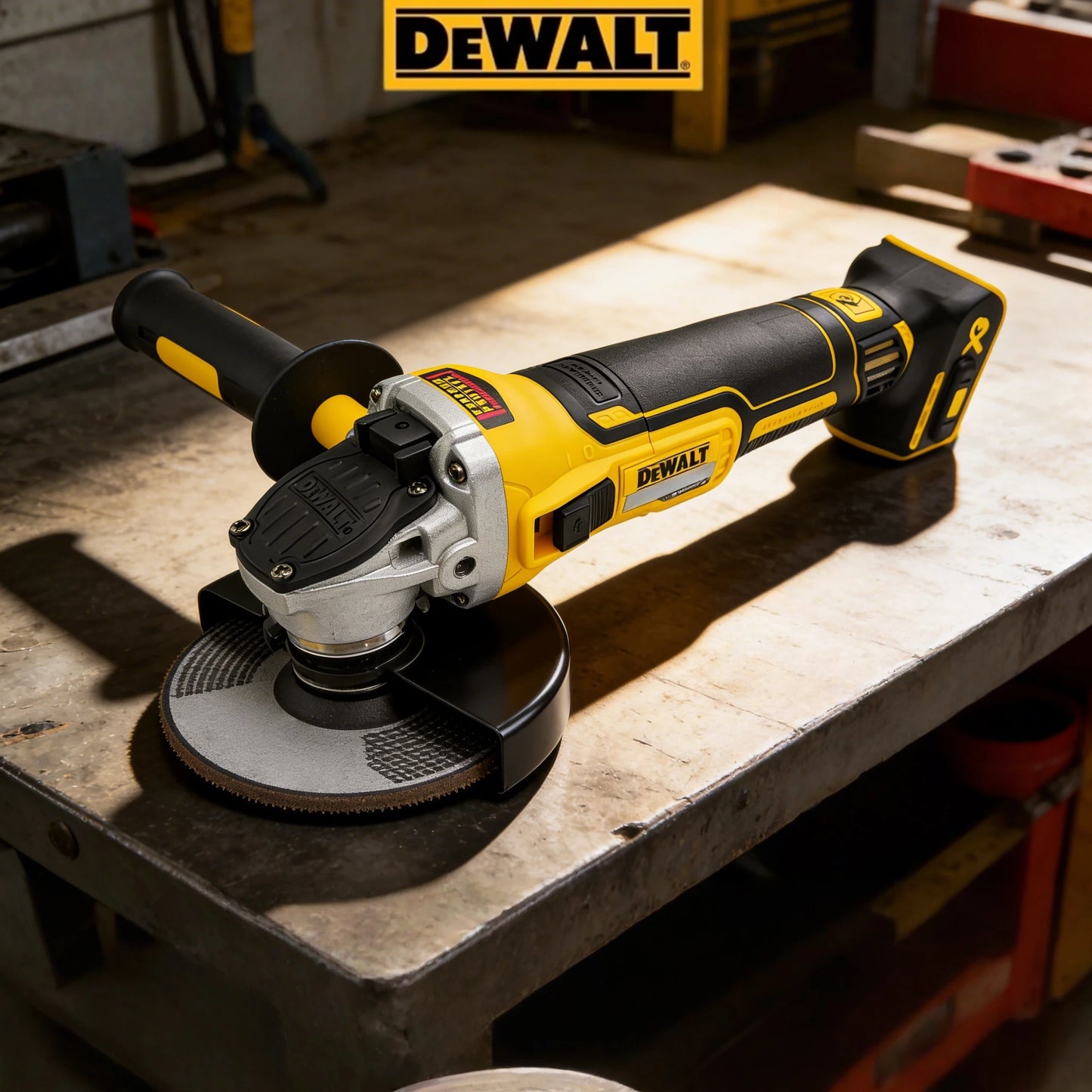 DEWALT DCG405 125mm flat head angle grinder bare machine tool cutting machine brushless 20V lithium battery tools(no battery)