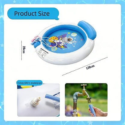 Premium PVC Childrens Play Pool Durable Water Fun For Backyard And Beach Enjoyment A2UB