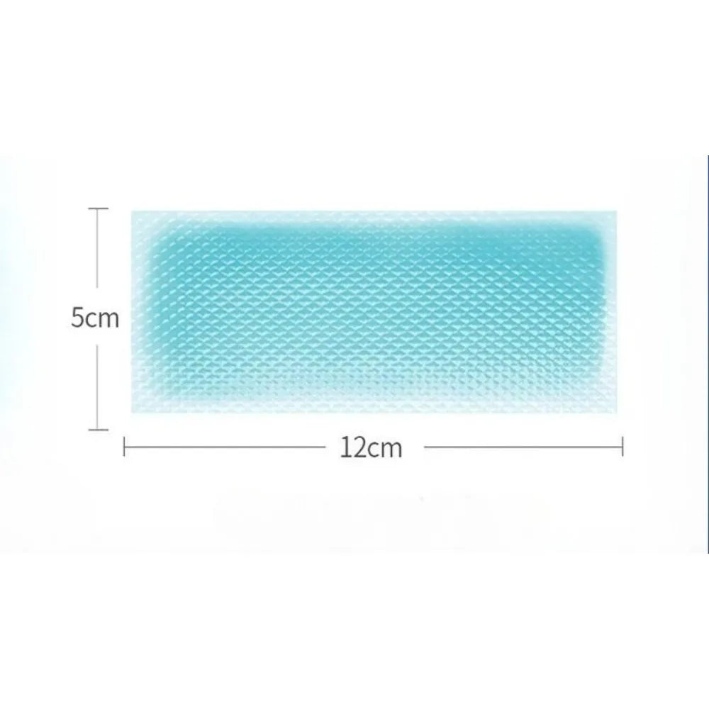 Summer Cooling Gel Patches Ice Cold Stickers Heatstroke Relief Cooling Pads Adults Portable Phone Heat Dissipation Cool Patches