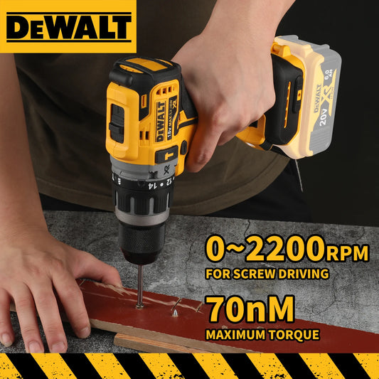 Dewalt 2000RPM Cordless Electric Drill Brushless Driver Adjustable Speed Impact Hand Drill Rechargeable Power Tools DCD796