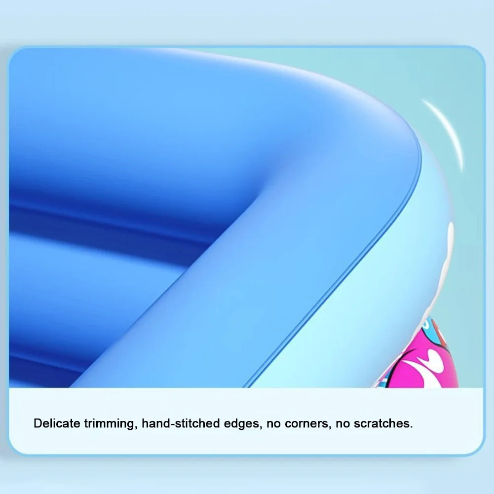 Inflatable Swimming Pool Large Family Pool Thicken Rectangle Framed Children Swimming Pool Summer Outdoor Pool Baby Bathtub Toys