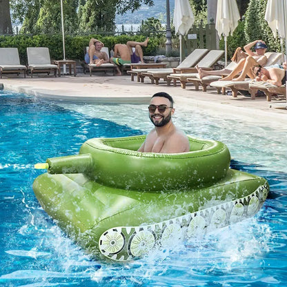Outdoor Pool Swimming Circle PVC Inflatable Water Spray Tank Water Inflatable Floating Drainage Water Spray Interactive Toy