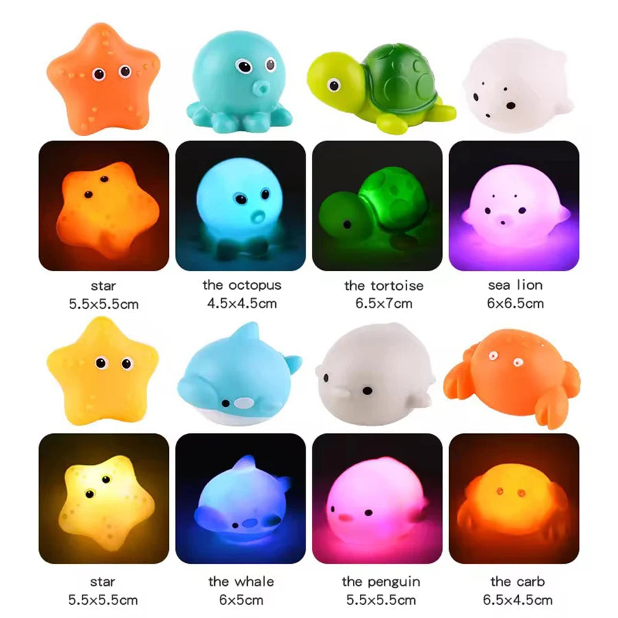 Children Bath Toys Indoor And Outdoor Swimming Pool Beach Parent-child Interactive Catch Fish Game Toys Water Floating Fish Toys
