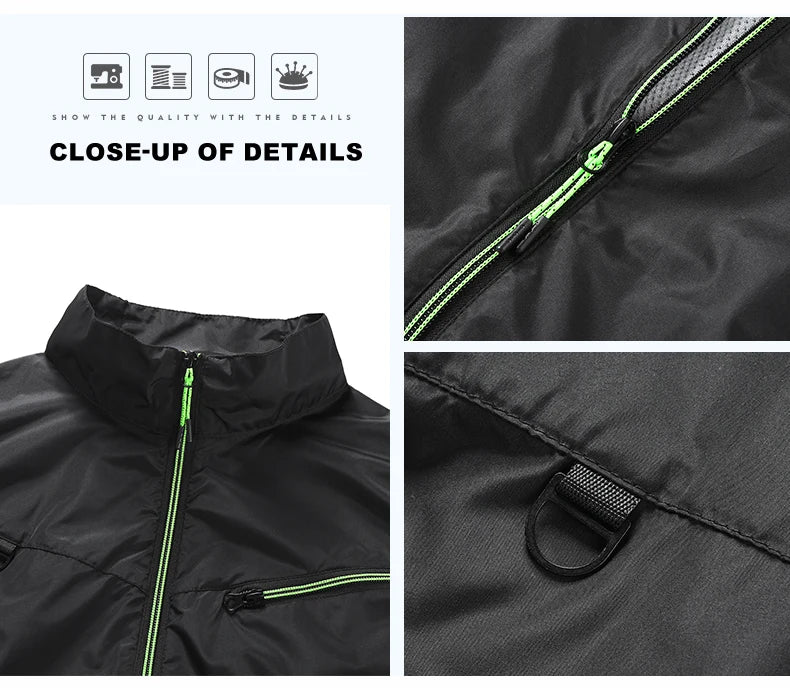 Summer Cool Vest Wearable Cooling Fan Vest Air-conditioned Clothes USB Cooling For Outdoor Work Fishing Vest Camping Clothing