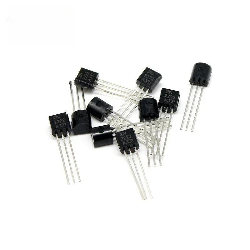 50/100PCS 2N2222 2N2222A TO-92 Transistor Kit TO92 30V 800MA NPN Transistors Electronic Kits New Original